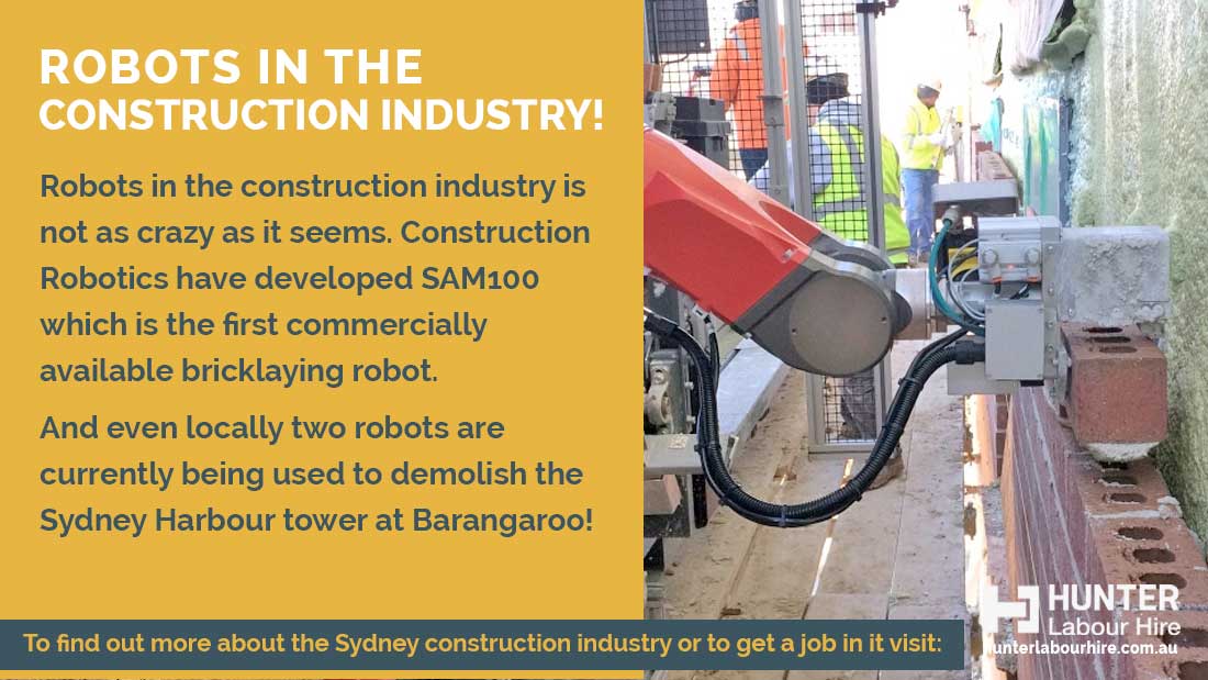 Robots in the Construction Industry - Hunter Labour Hire