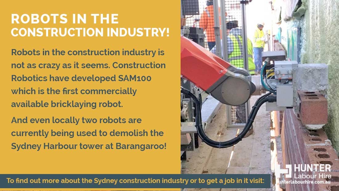 Robots in the Construction Industry - Hunter Labour Hire