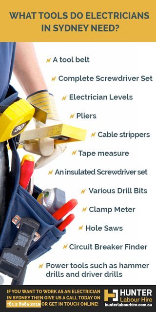 What Tools Do Electricians in Sydney Need - Hunter Labour Hire