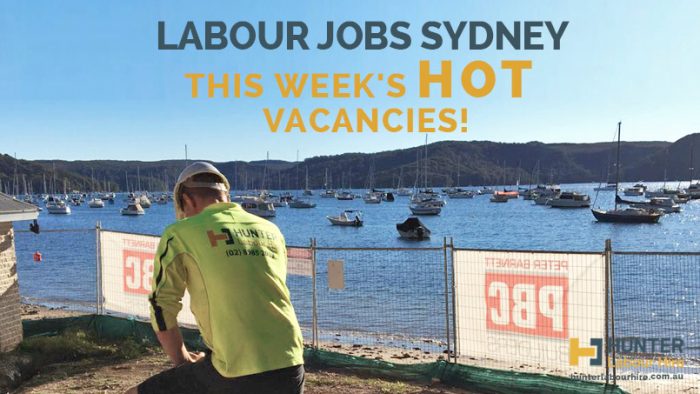 Labour Jobs Sydney - Hunter Labour Hire Jobs Available