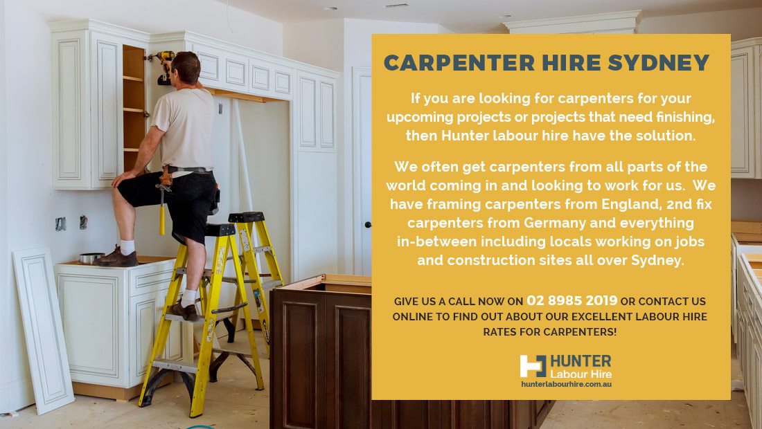 Carpenter Hire Sydney - Hunter Labour Hire