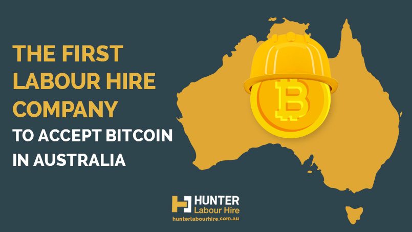 The First Labour Hire Company To Accept Bitcoin In Australia - 