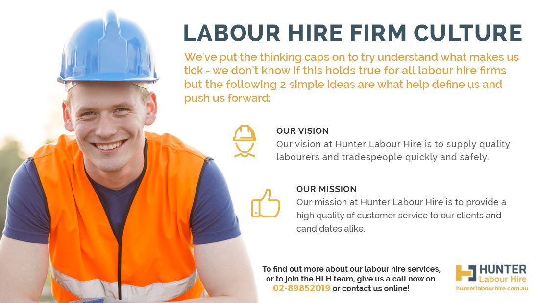 Labour Hire Firms Culture - Hunter Labour Hire Sydney