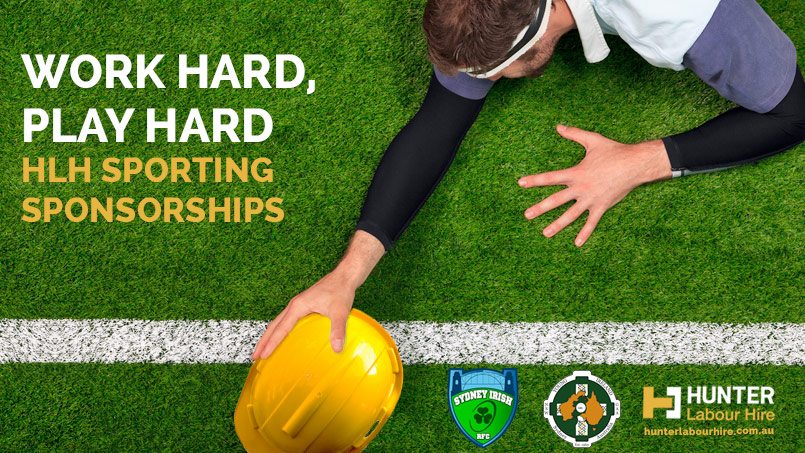 Work Hard, Play Hard - Hunter Labour Hire Sporting Sponsorships