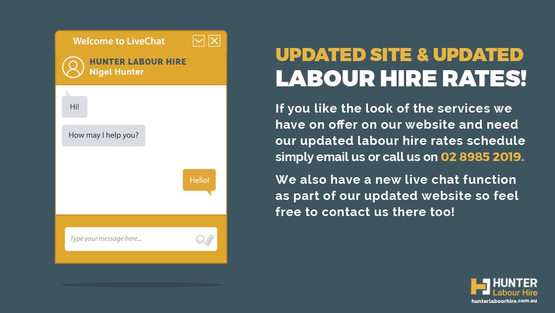 Labour Hire Rates from Hunter Labour Hire Sydney