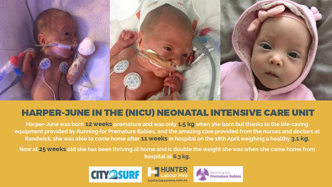 Running for Premature Babies - City2Surf Fundraisers
