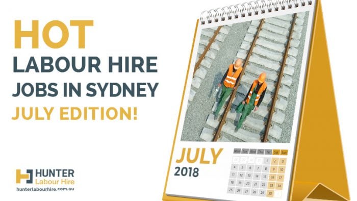 Labour Hire Jobs Available in Sydney - July - Hunter Labour Hire