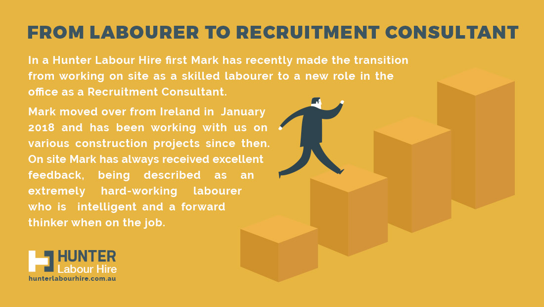 From Labourer to Recruitment Consultant - Hunter Labour Hire Sydney