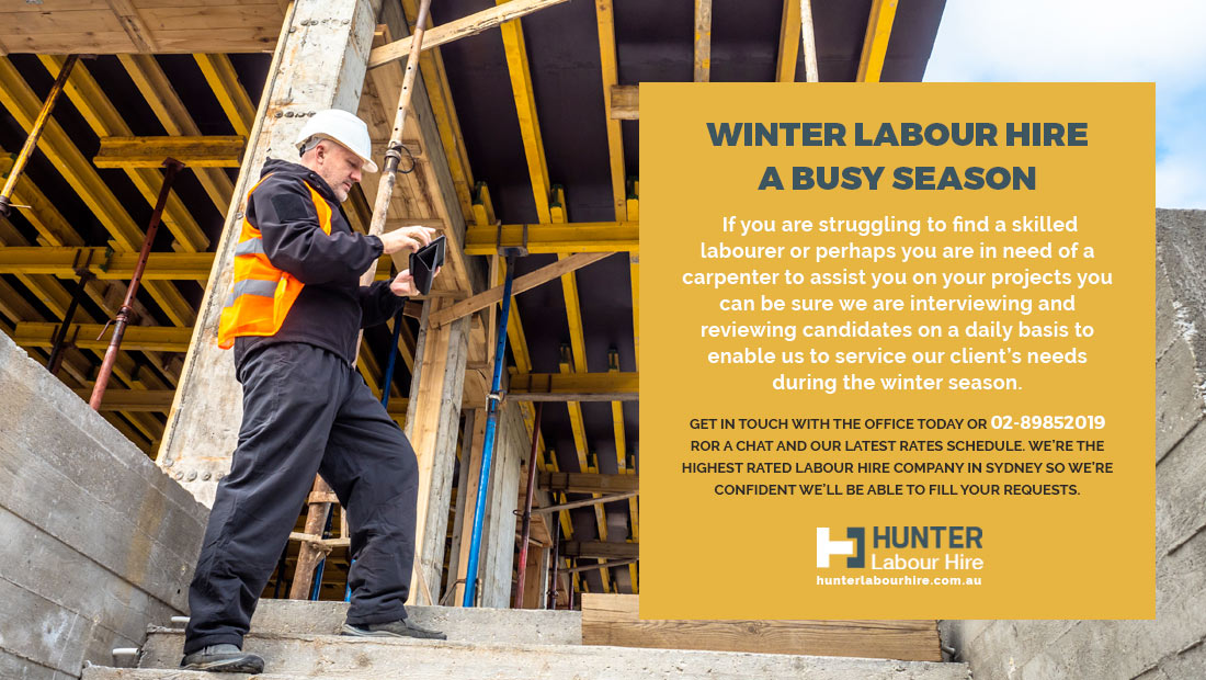 Winter Labour Hire - A Busy Season - Hunter Labour Hire Sydney