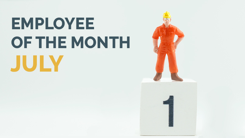 Employee of the Month - July 2019 - Hunter Labour Hire Sydney