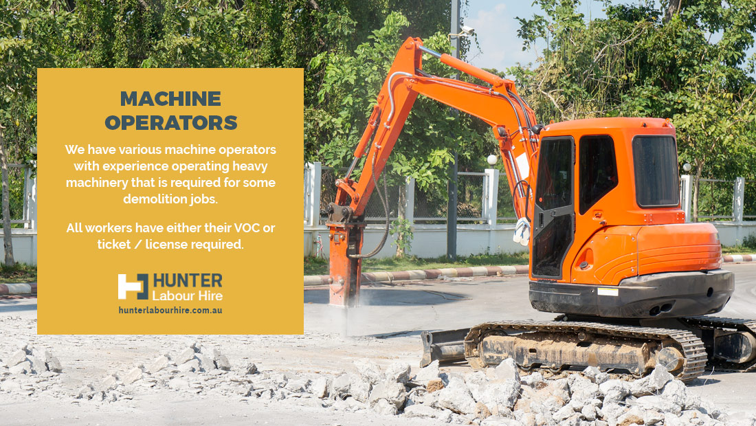 Machine Operators - Hunter Labour Hire Group