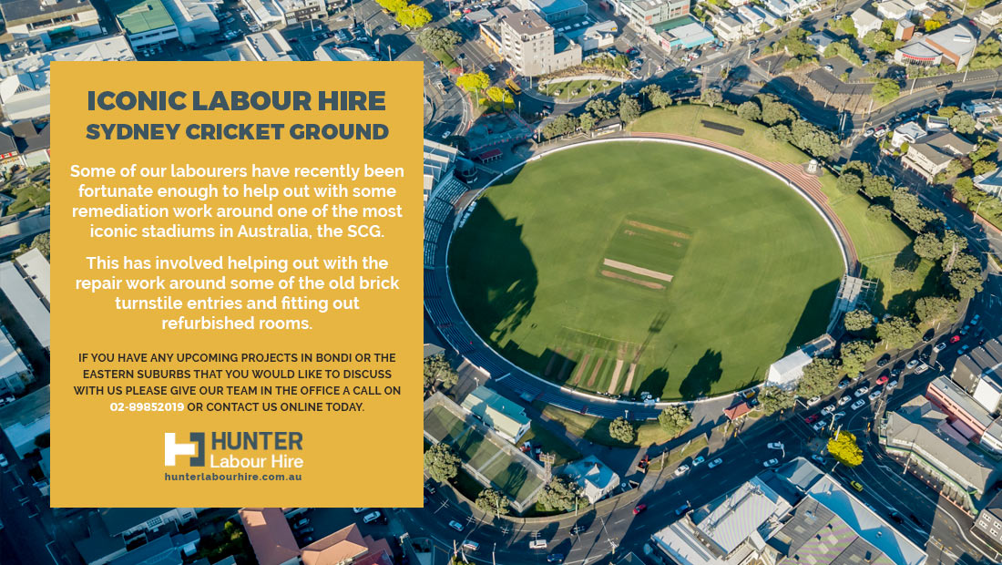 Sydney Eastern Suburbs Labour Hire - Sydney Cricket Ground