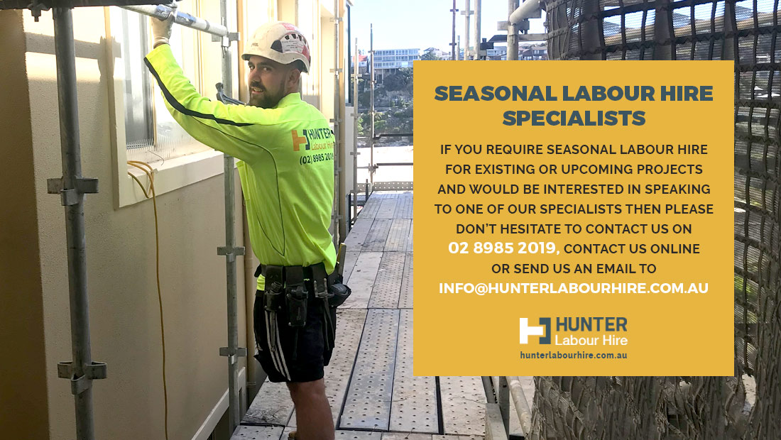 Seasonal Labour Hire Specialist - Hunter Group