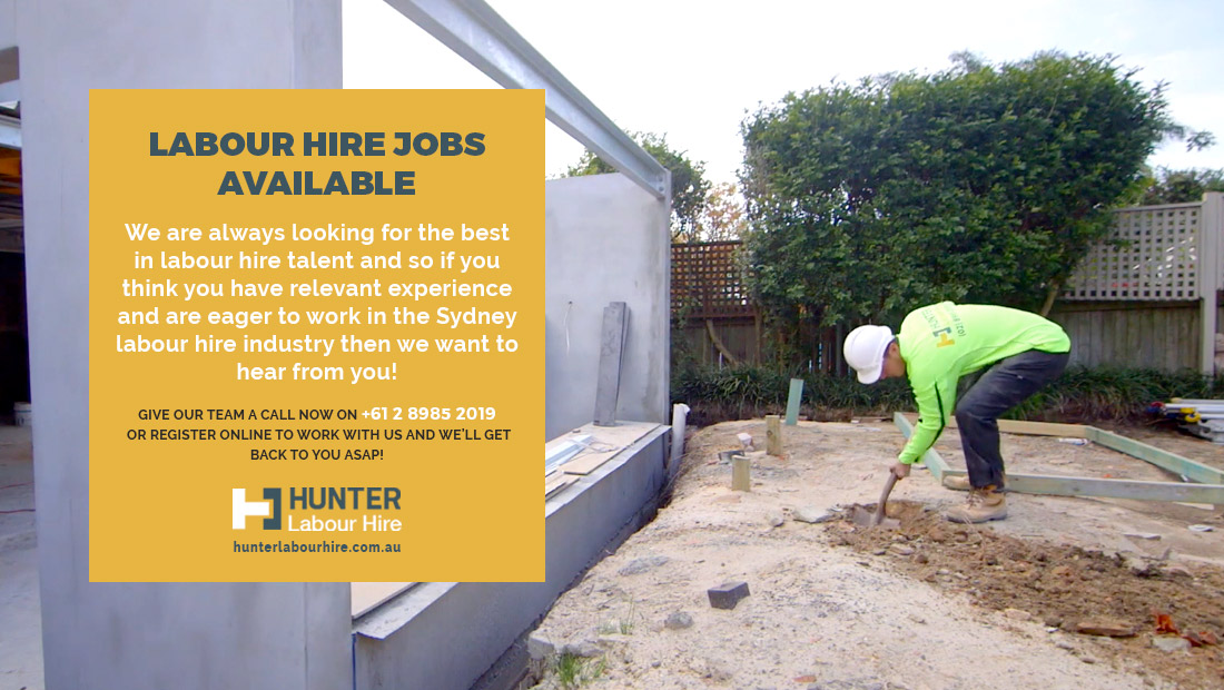 Labour Hire Jobs Available - HLH - Sydney