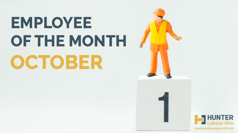 Employee of the Month - October 2019 - HLH Labour Hire Sydney