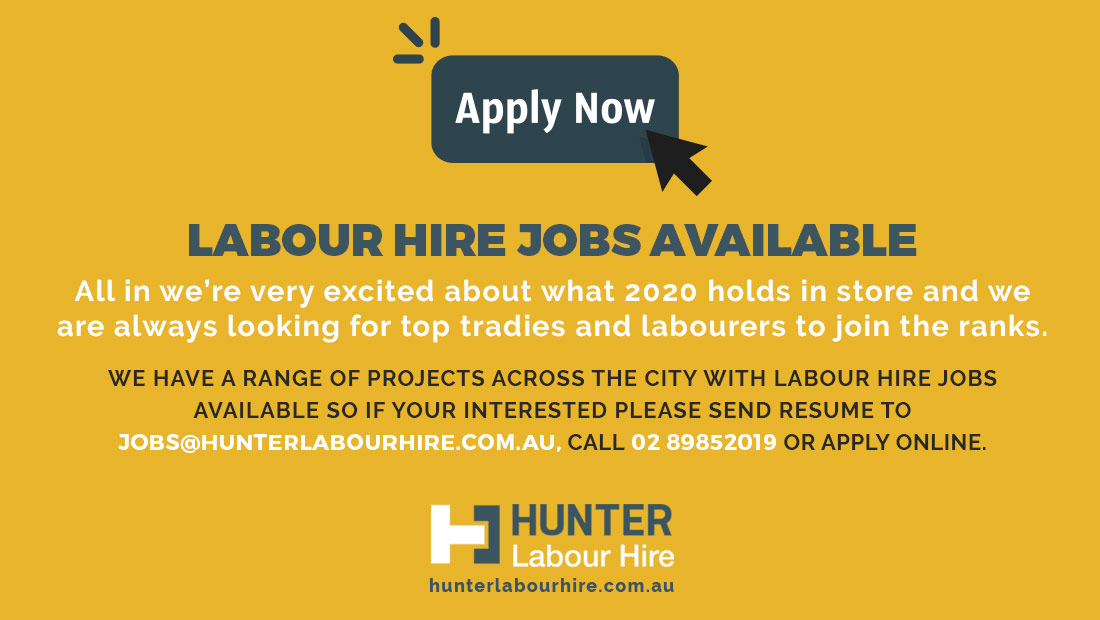 Labour Hire Jobs Available Sydney 2020 - Hunter Labour Hire