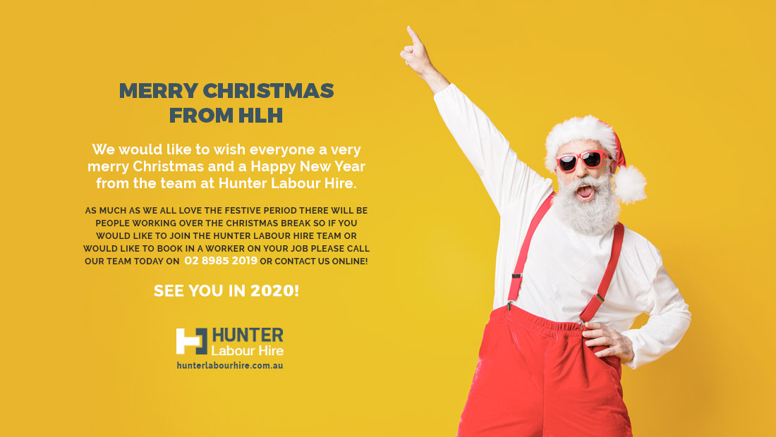 Merry Christmas from Hunter Labour Hire 2019