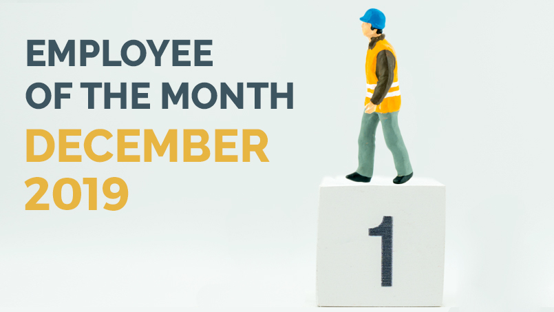 Employee of the Month - December 19 - HLH Group Sydney