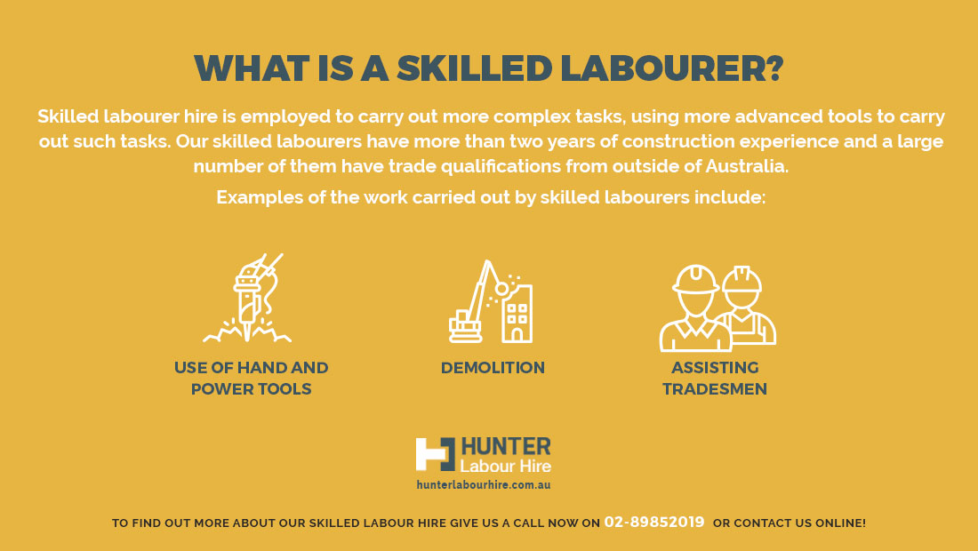 What Is A Skilled Labourer - Hunter Labour Sydney