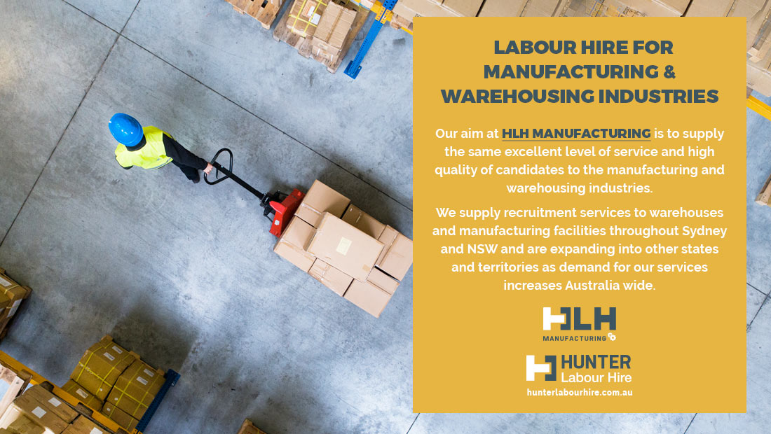 Labour Hire Manufacturing - Warehouse Industries - Sydney - HLH Group