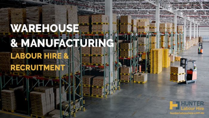 Warehouse and Manufacturing - Labour Hire Recruitment - HLH Group Sydney