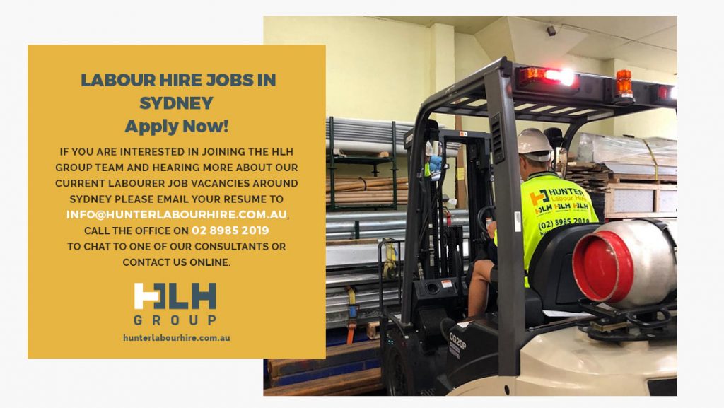Labourer Jobs in Sydney Hunter Labour Hire Sydney
