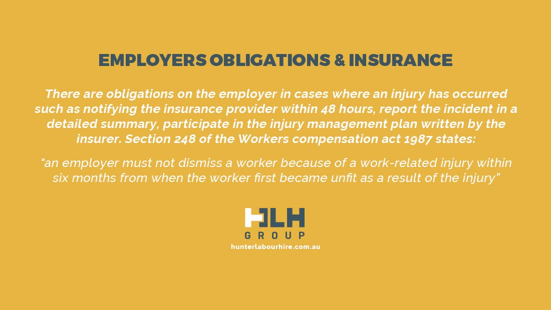 Employers Obligations and Insurance - HLH Group Sydney