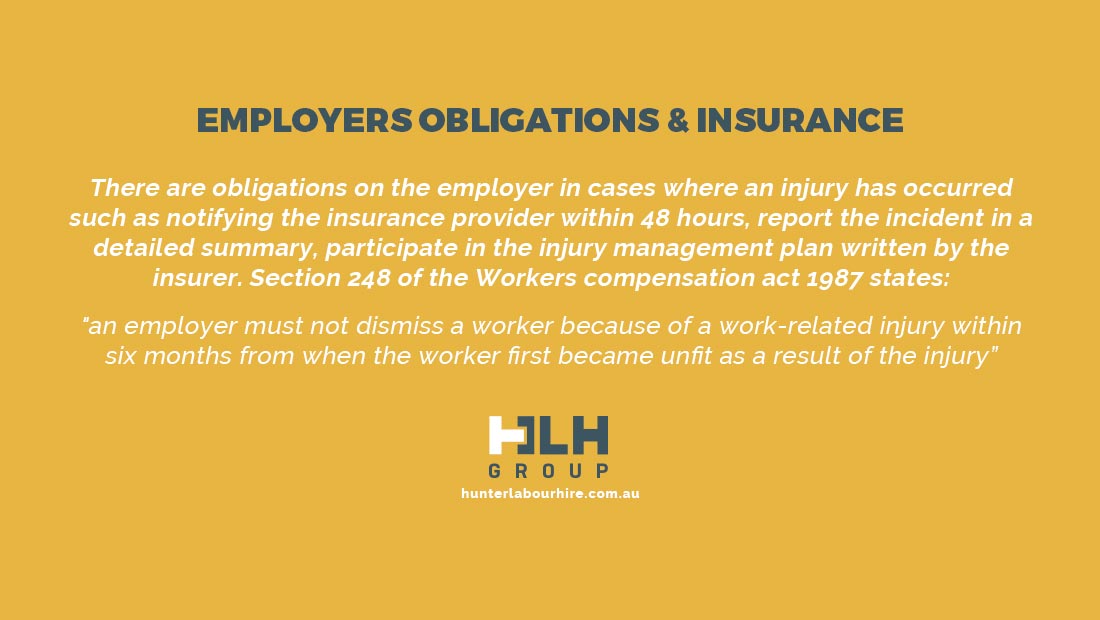 Employers Obligations and Insurance - HLH Group Sydney