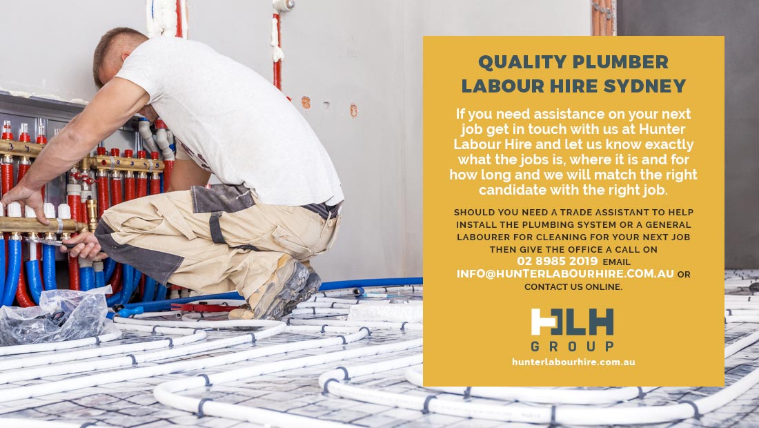 Quality Plumber Labour Hire Syndye - HLH Group