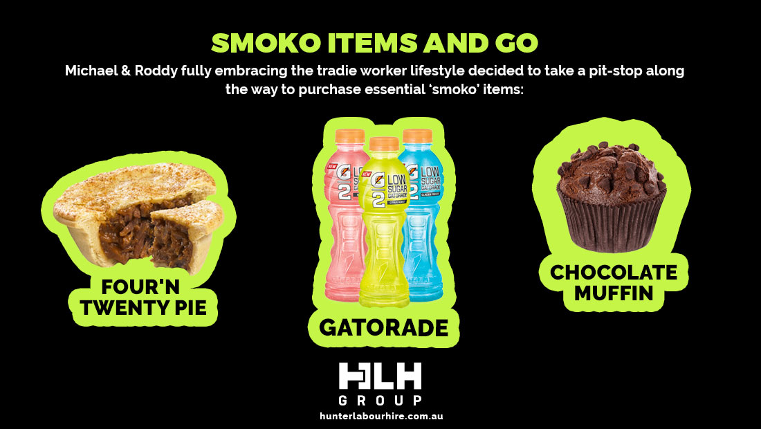 Labour Hire Smoko Items - HLH Group Sydney