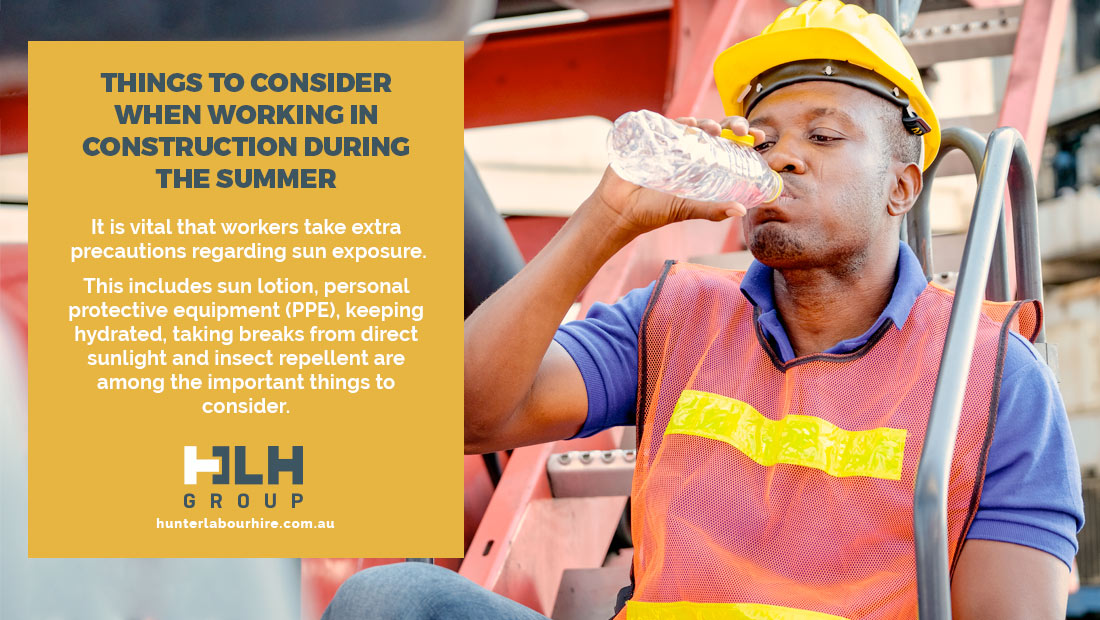 Things to Consider Working in Construction During Summer - HLH Group