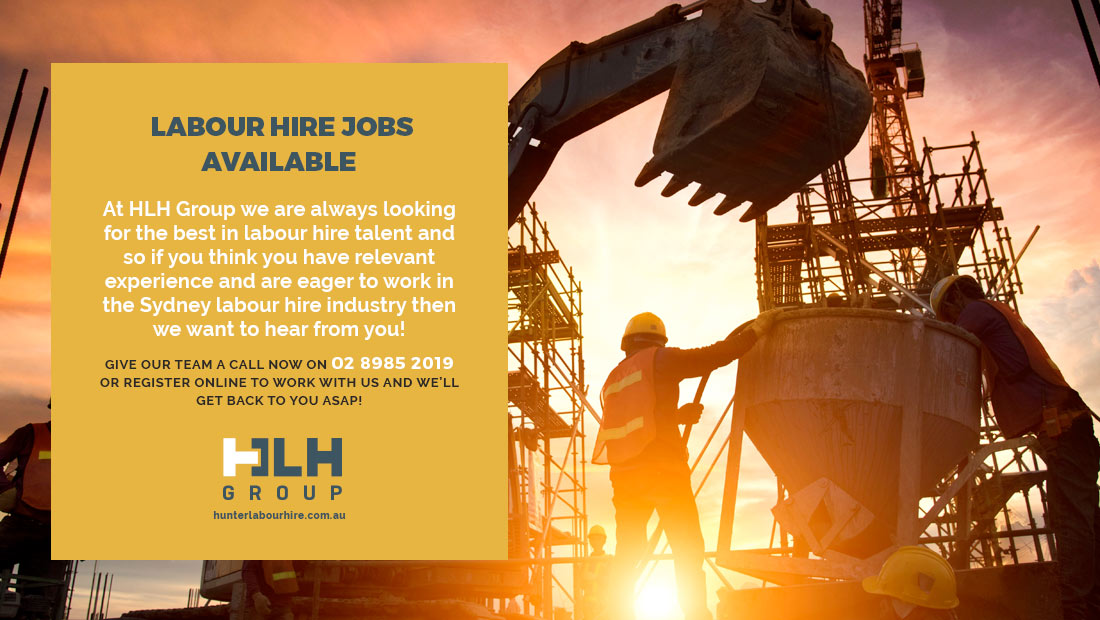 Labour Hire Jobs Available Sydney 2021- HLH Group