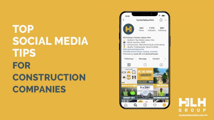 Top Social Media Tips for Construction Companies - HLH Group
