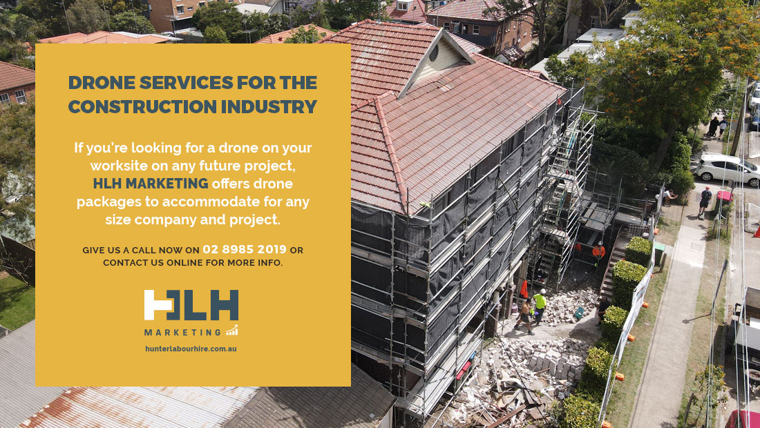 Drone Services Construction Industry - HLH Group Marketing Sydney