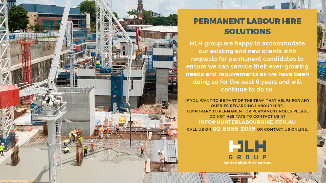 Permanent Labour Hire Solutions - HLH Group Sydney