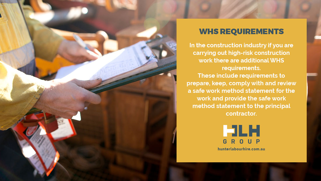 WHS Requirement Construction Site - Labour Hire Sydney