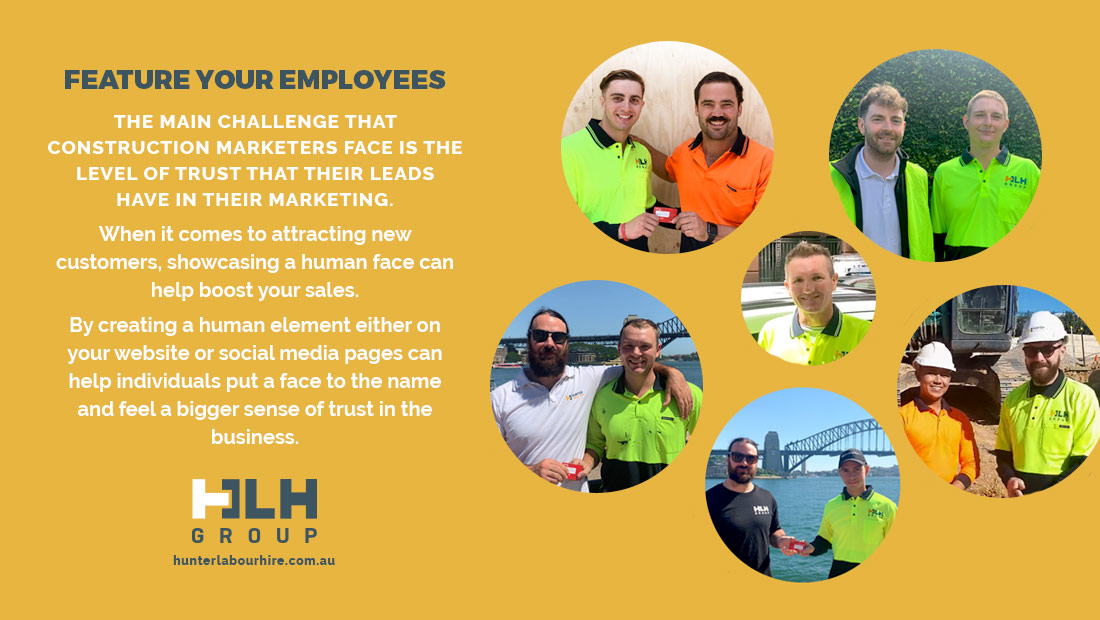 Feature Your Employees - HLH Marketing Sydney