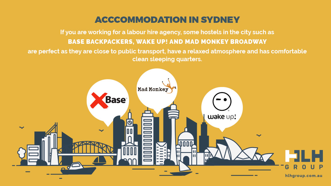 Accommodation in Sydney - Construction Labour Hire - HLH Group