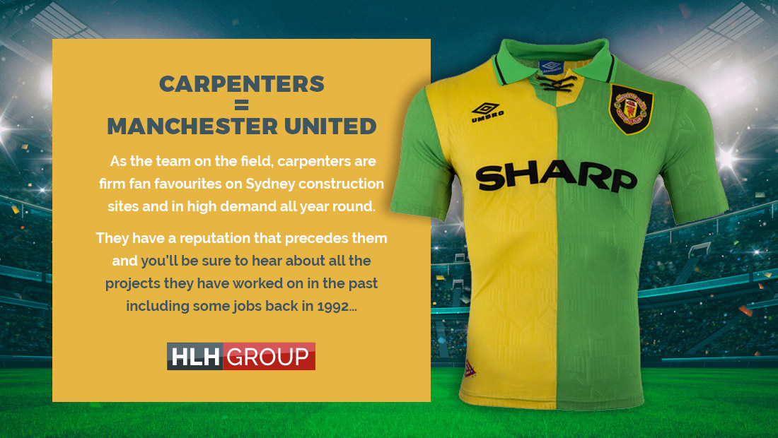 Carpenters - Manchester United - HLH Group