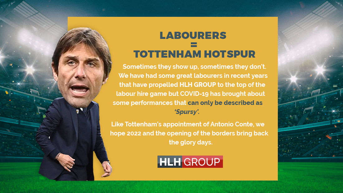 Labourers - Tottenham Hotspur - HLH Group