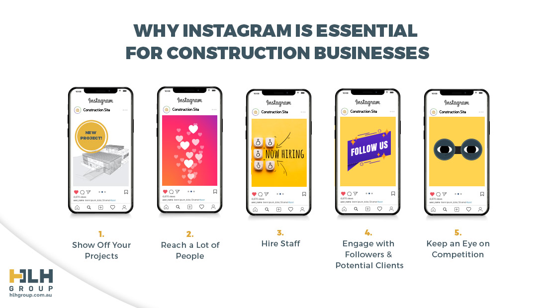 Instagram Essential Construction Business - HLH Group