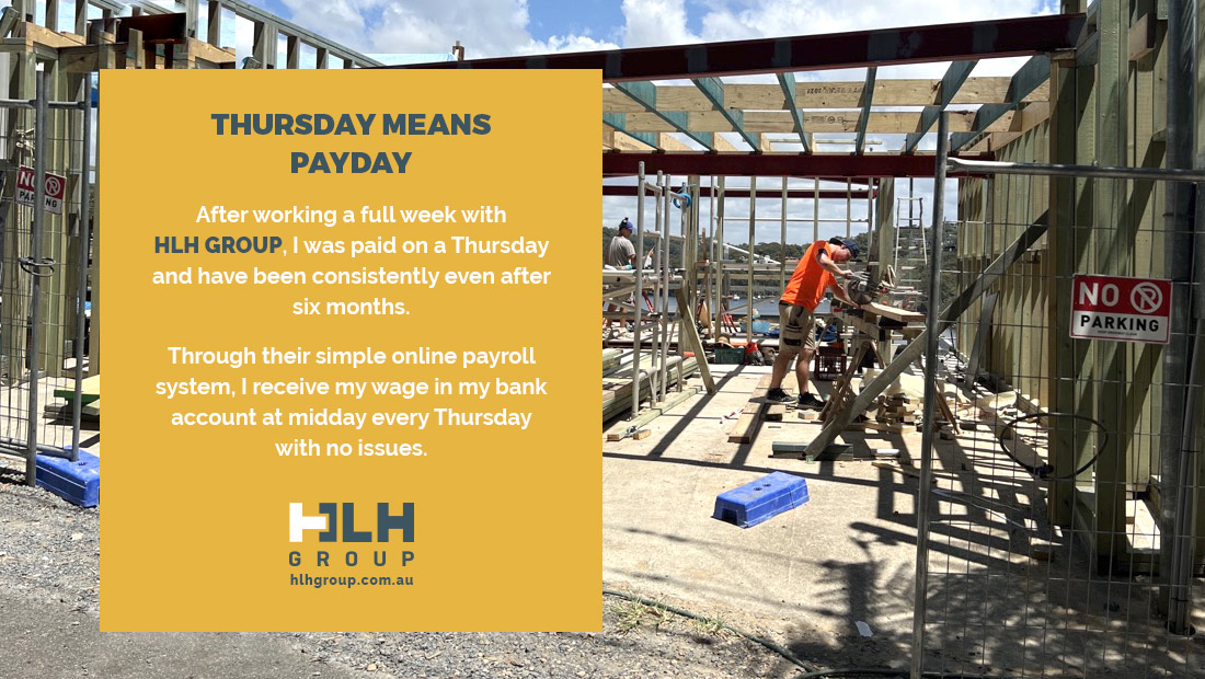 Thursday Payment Labour Hire Sydney - HLH Group