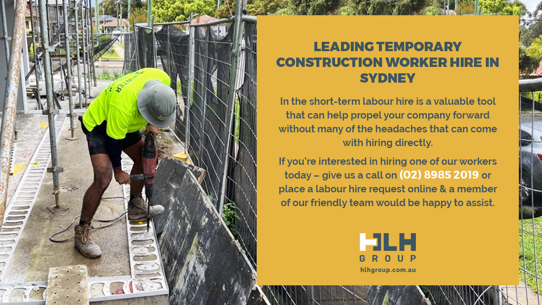 Leading Temporary Construction Worker Hire Sydney - HLH Group