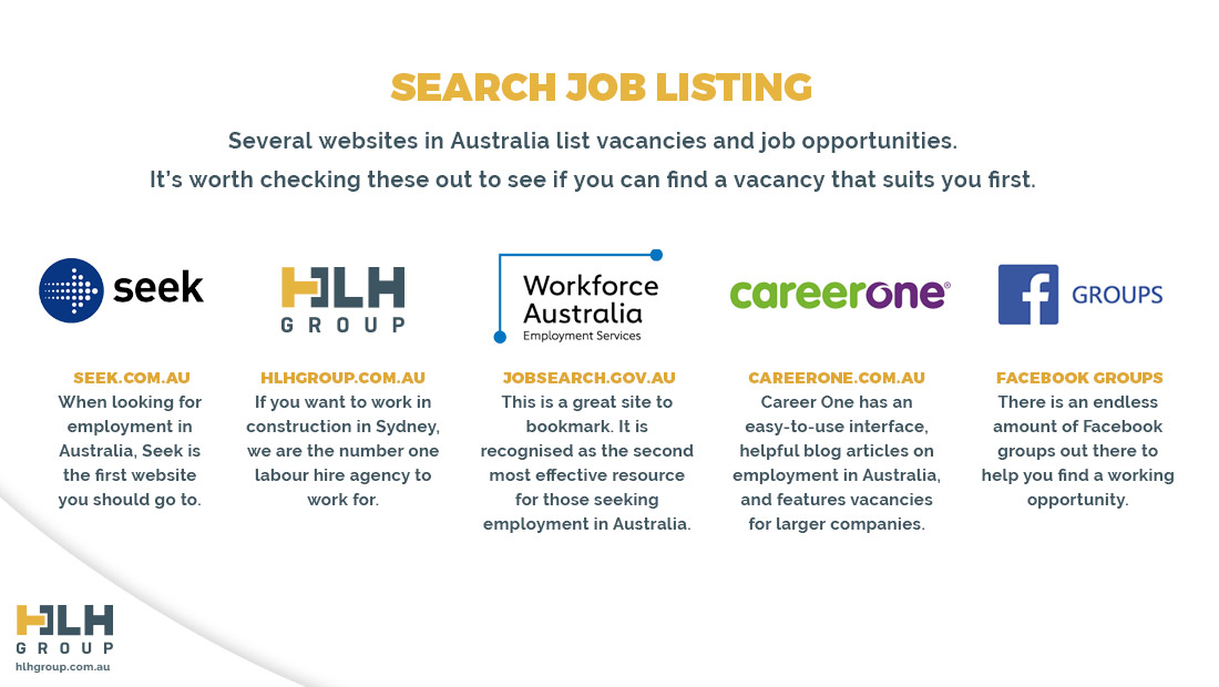 Search Job Listing - HLH Group Australia Sydney