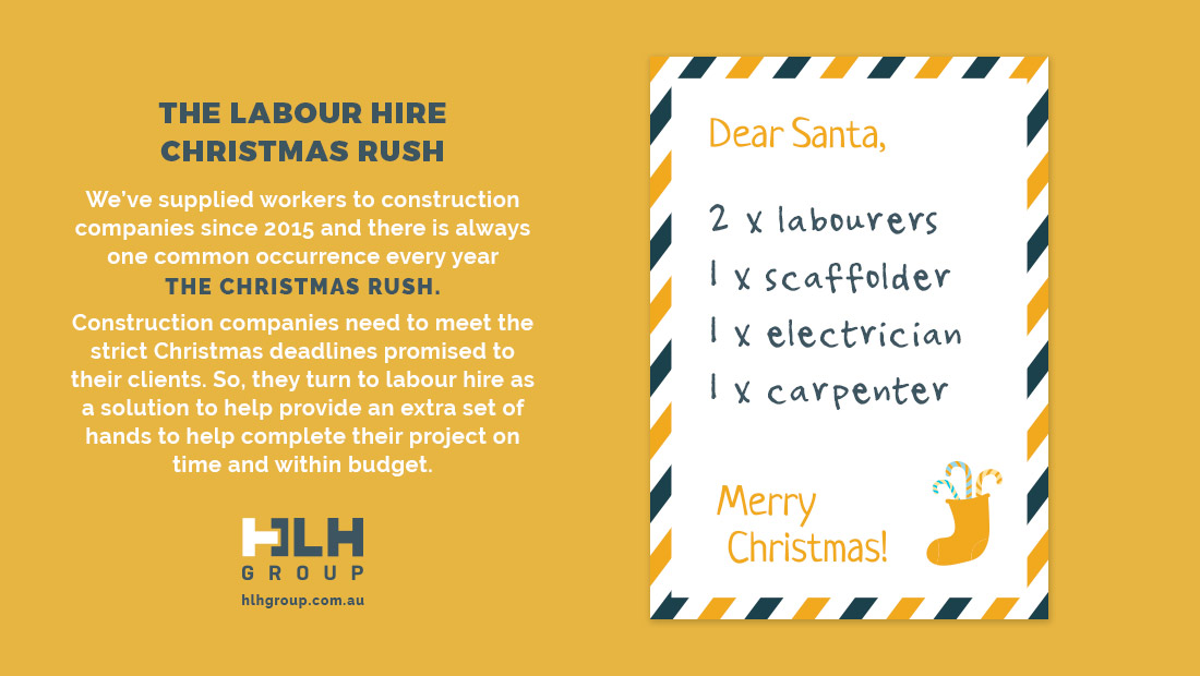 Labour Hire Christmas Rush - HLH Group Sydney