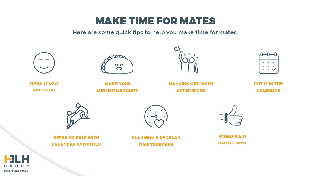 Make Time for Mates - HLH Group Sydney