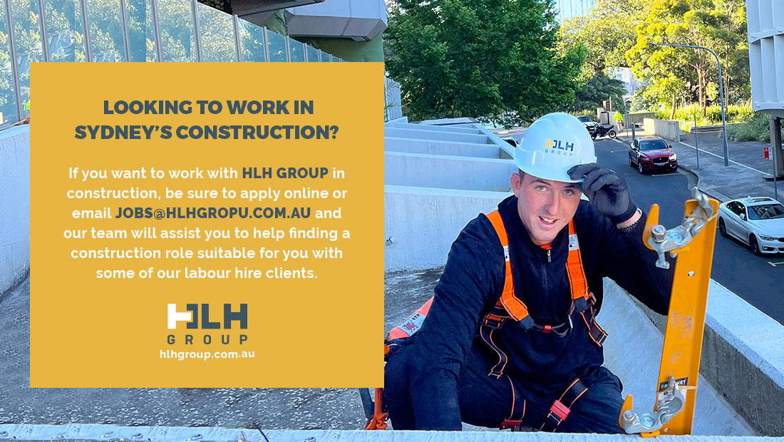 Looking Work Sydney Construction - Labour Hire HLH Group