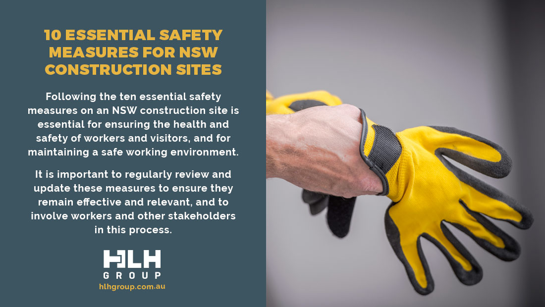 10 Essential Safety Measures NSW Construction Sites - HLH Group