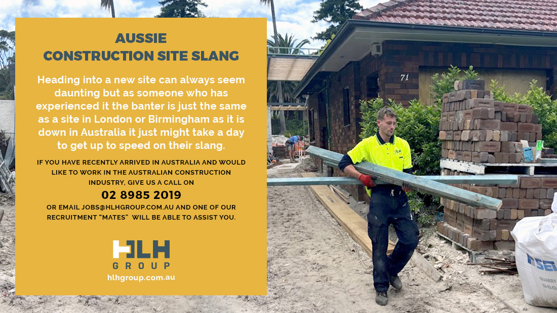 Aussie Construction Slang Labour Hire Sydney