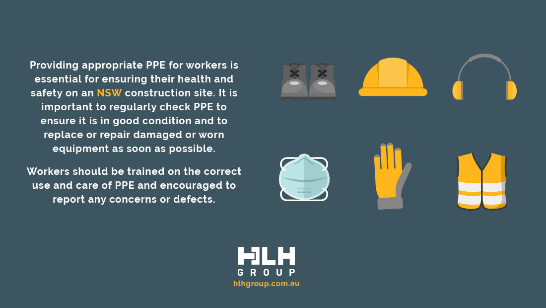 PPE Workers NSW Construction Site - HLH Group